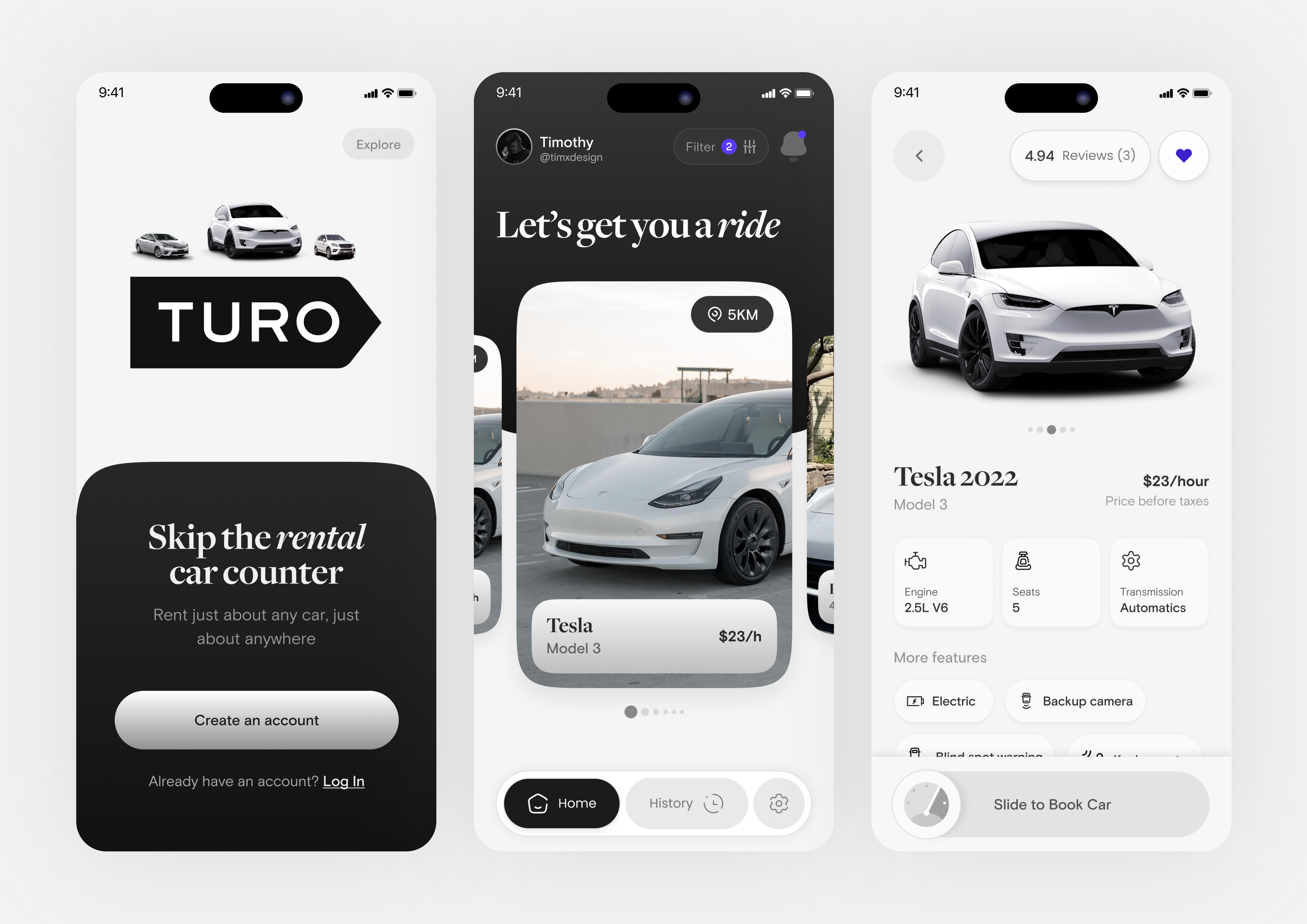 Example of UI/UX Mobile App Design (Essential)